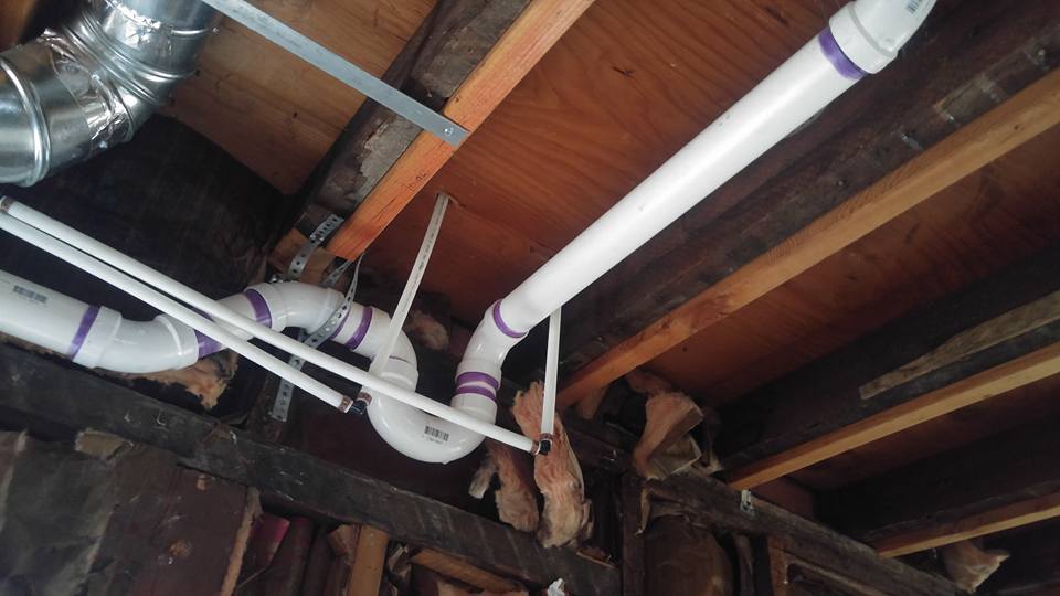 Plumber Gladstone MO-Plumbing vent piping (part of DMV)-JTP