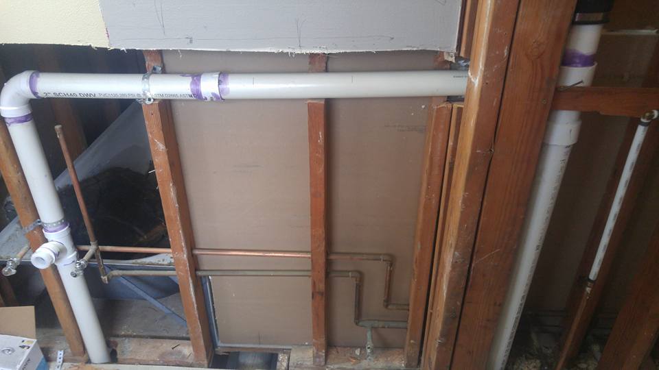 Plumber Grandview MO-Rough-in plumbing for a laundry drain-JTP
